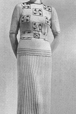 Tropical Dress Pattern #1073
