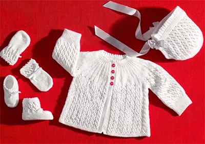 Knitted Set Pattern #3006