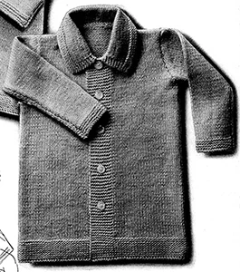 Boy's Coat Pattern #2021