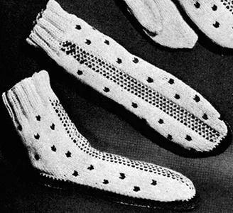 After Ski Slippers Pattern