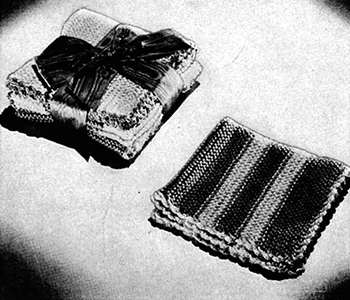 Knitted Face Cloths Pattern
