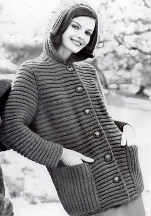 Hooded Coat Pattern #735-17