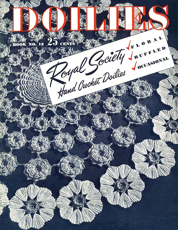 Doilies | Book No. 12 | Hand Crochet by Royal Society