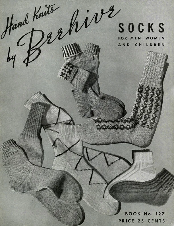 Hand Knits by Beehive | Socks | Patons Book 127